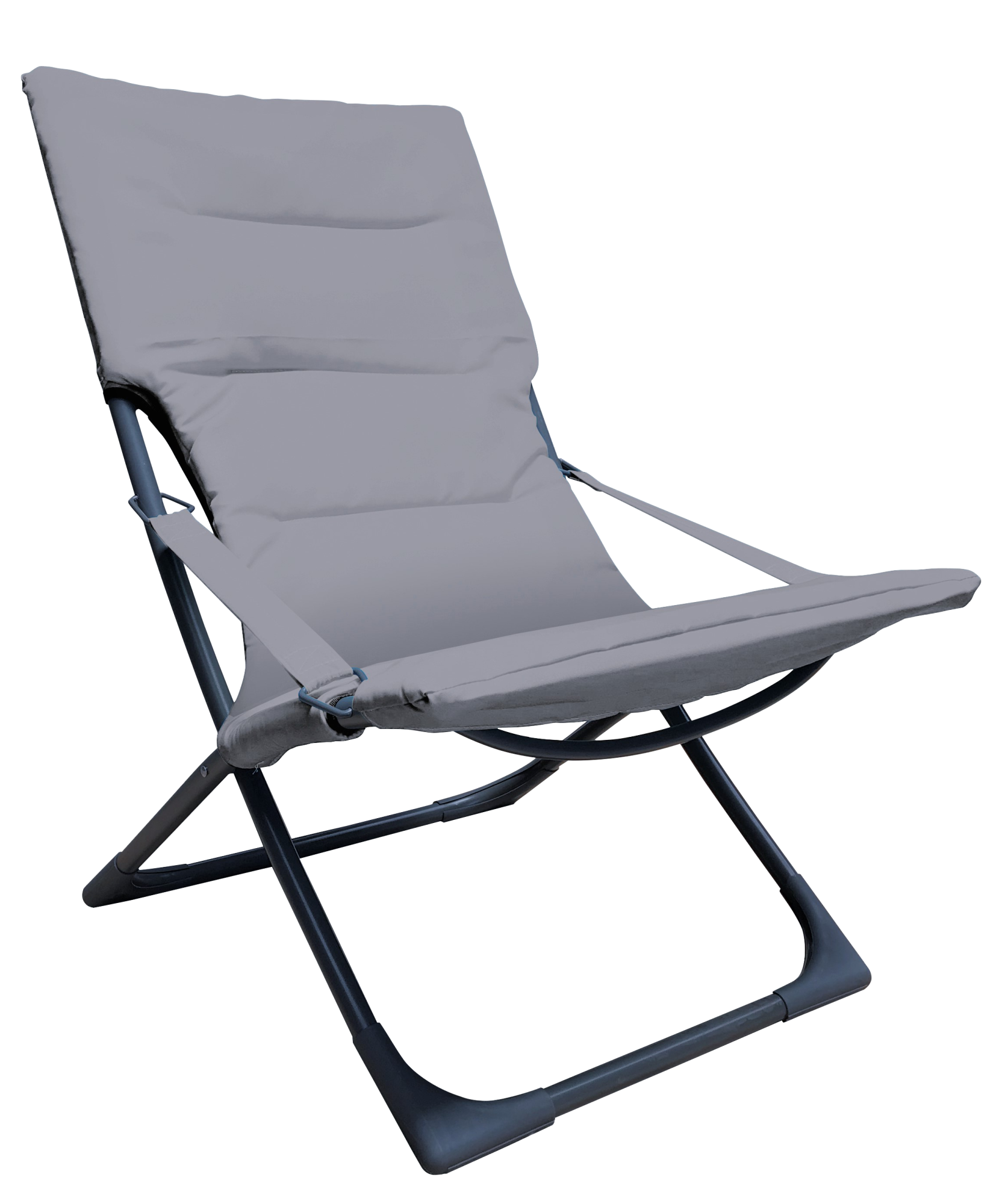 Hamaca de exterior plegable naterial marsella antracita de la marca Sin marca