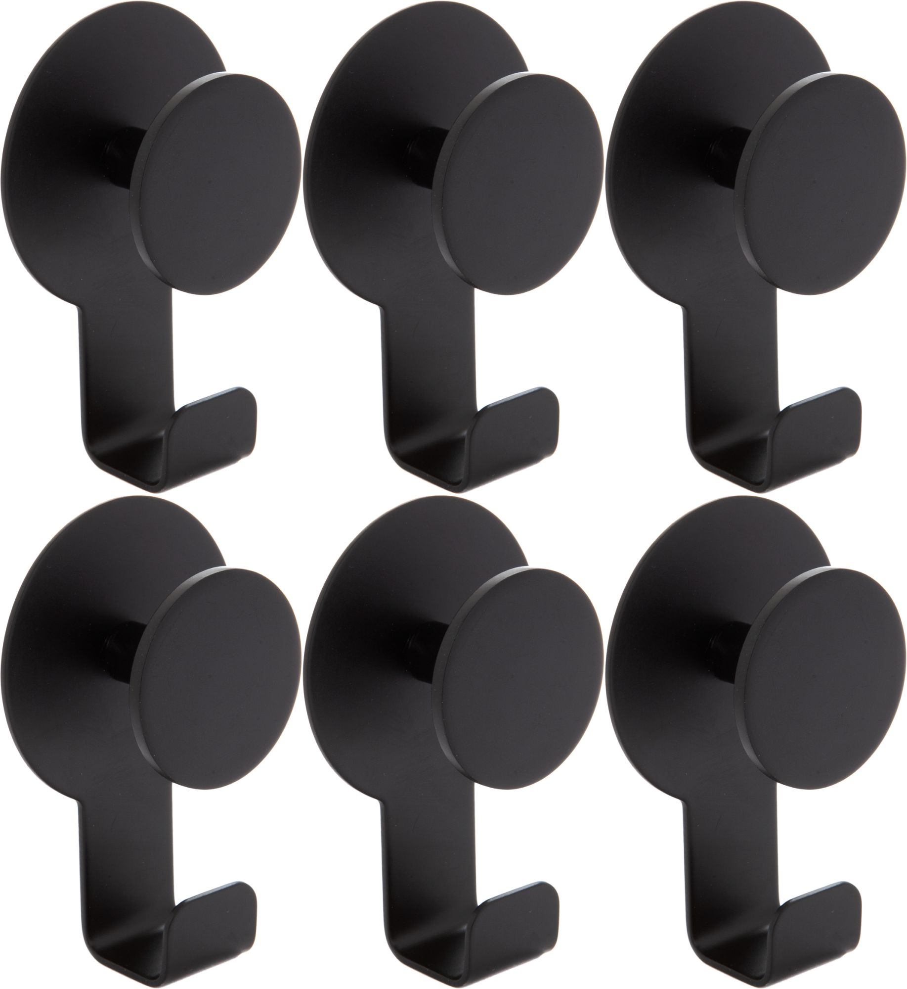 Lote de 6 perchas dobles Urban SENSEA negro Leroy Merlin