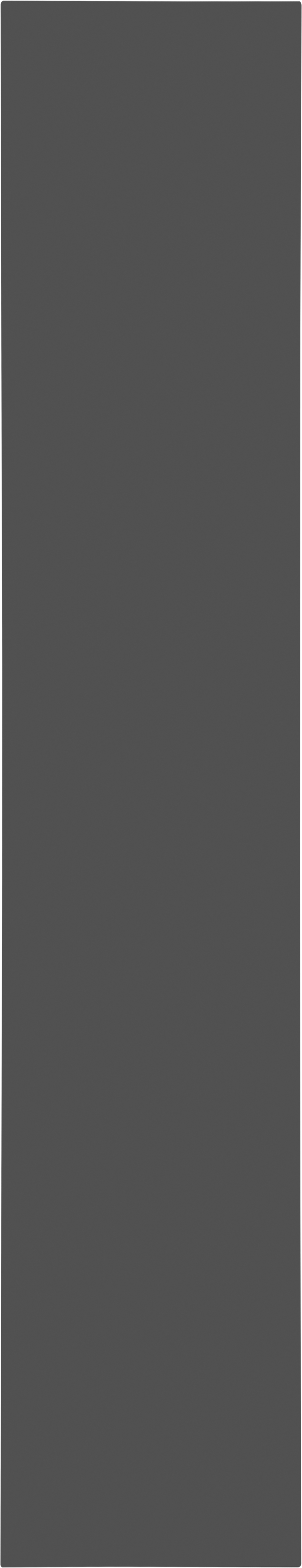 Puerta abatible armario lucerna gris oscuro 40x240x1,9 cm