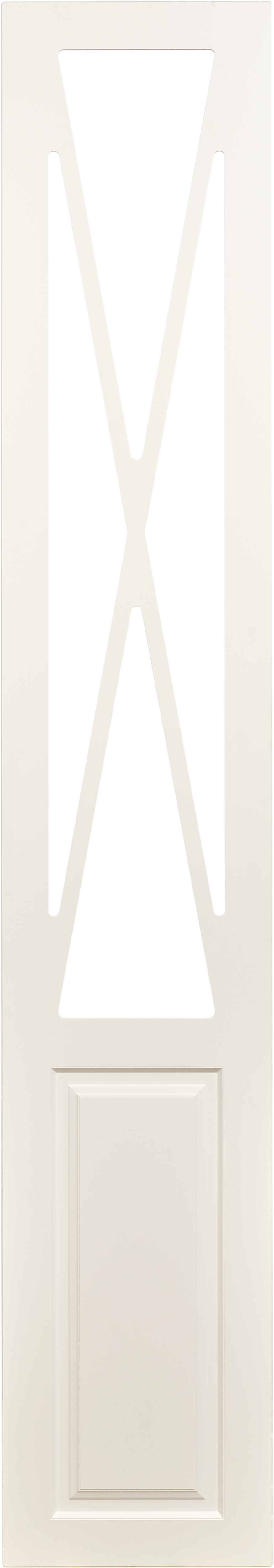 Puerta abatible para armario manila blanco 40x200x1,9 cm