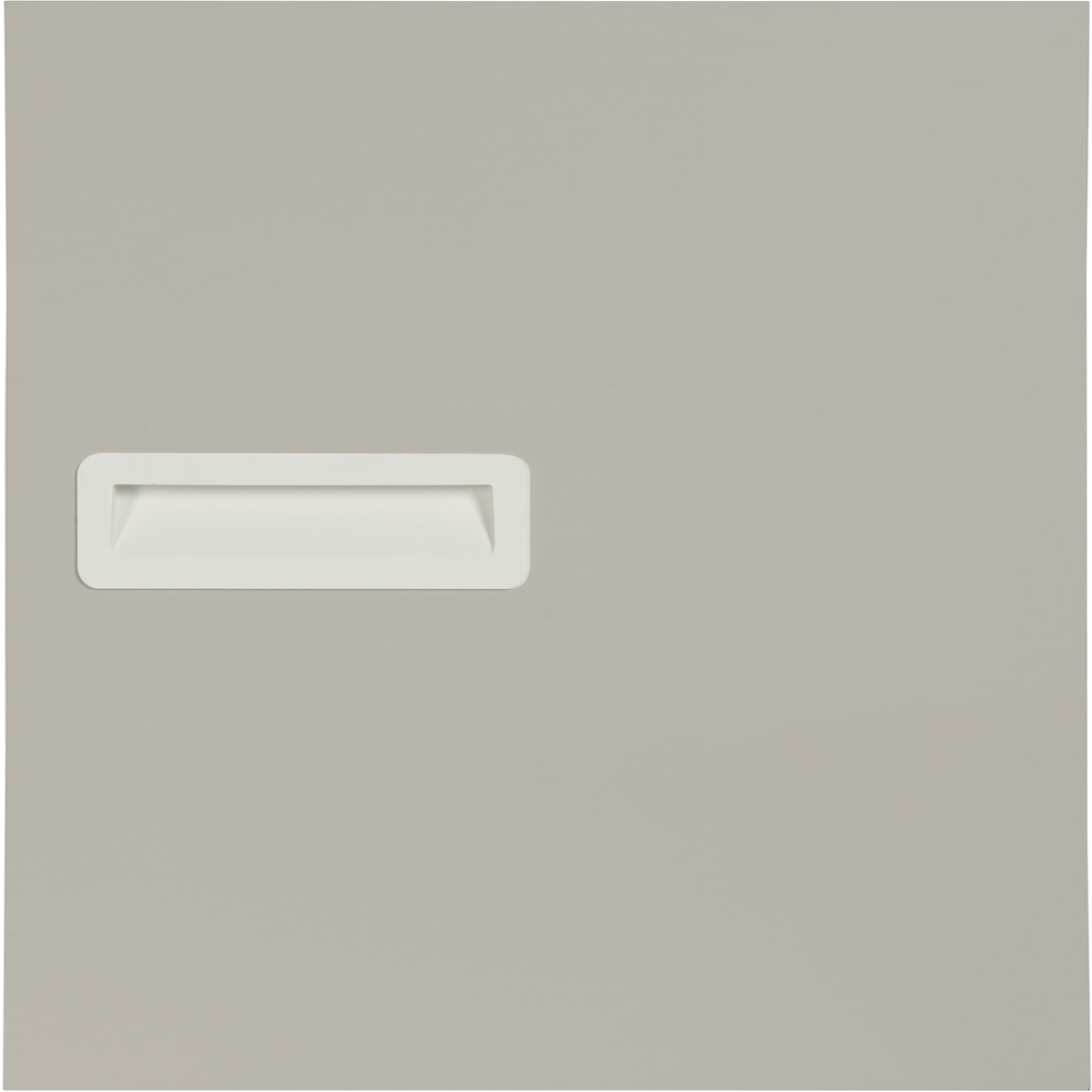 Puerta abatible para armario tokyo gris claro 40x40x1,6 cm