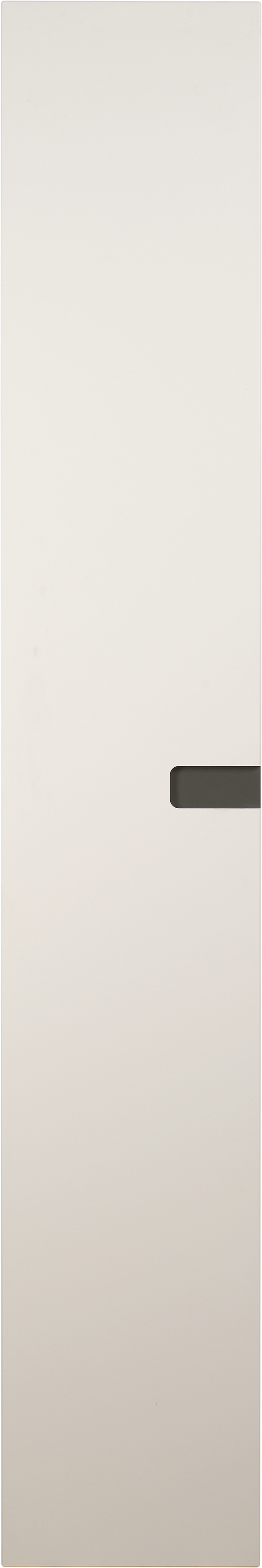 Puerta abatible de armario nepal blanco y gris 40x240x1,9cm