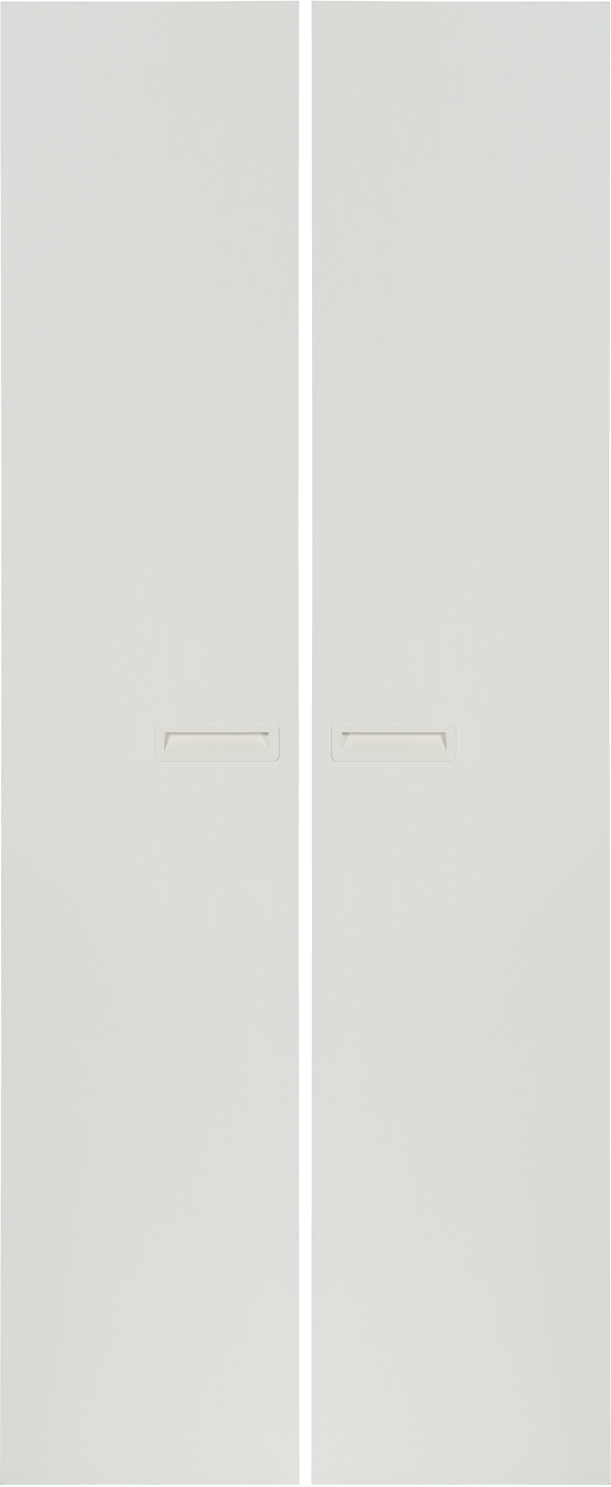 Pack 2 puertas abatibles armario tokyo blanco 30x200x1,6cm