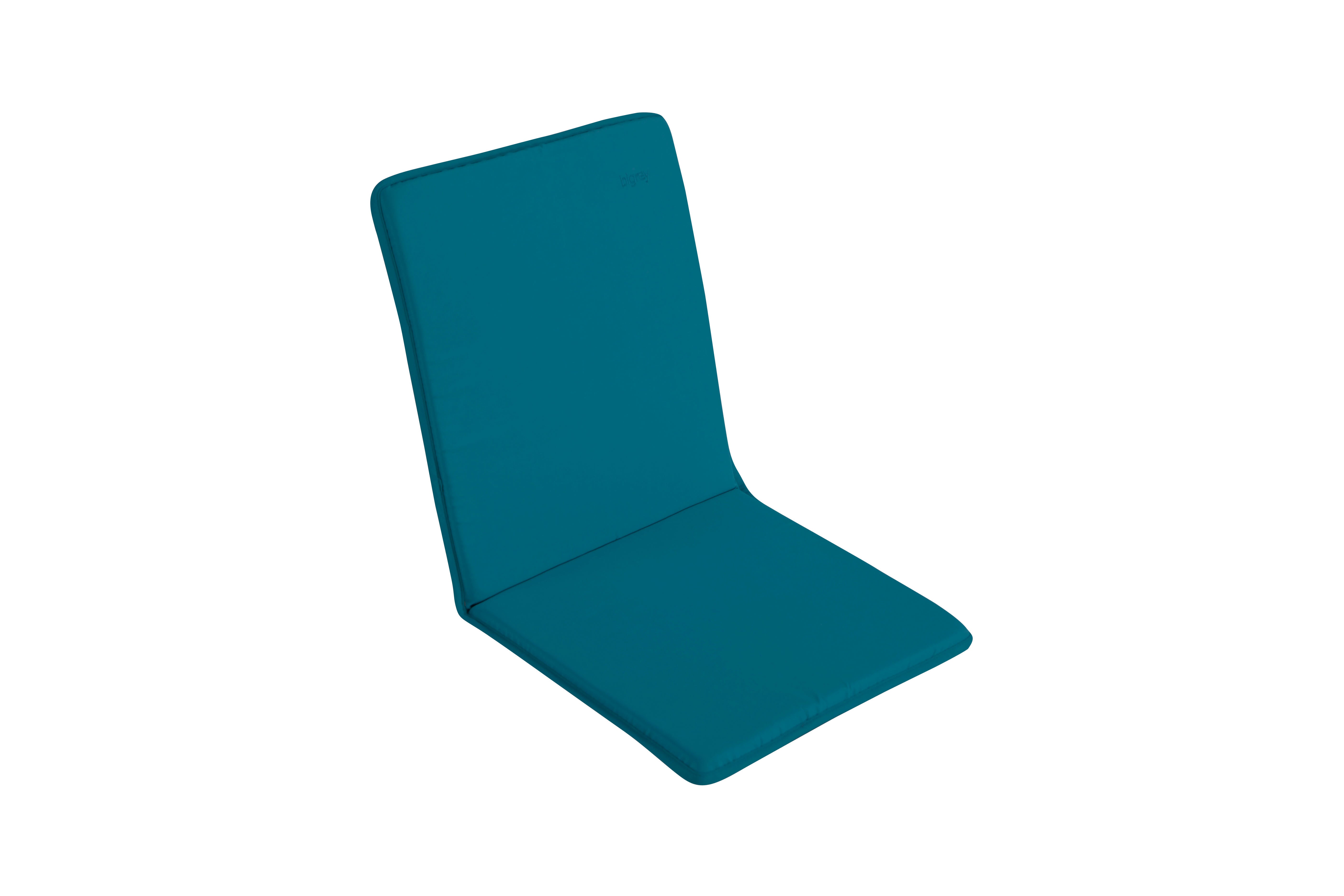 Cojín multiposición de silla alta naterial bigrey azul 97x47 cm