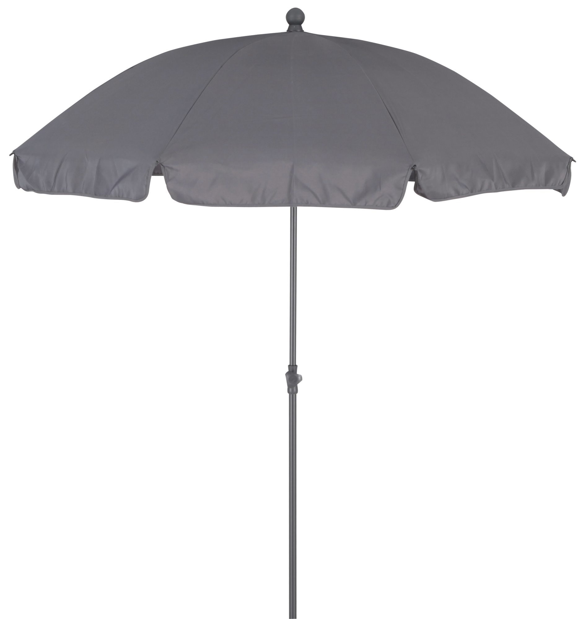 Parasol octogonal de acero naterial bigrey gris ø 177 cm de la marca NATERIAL