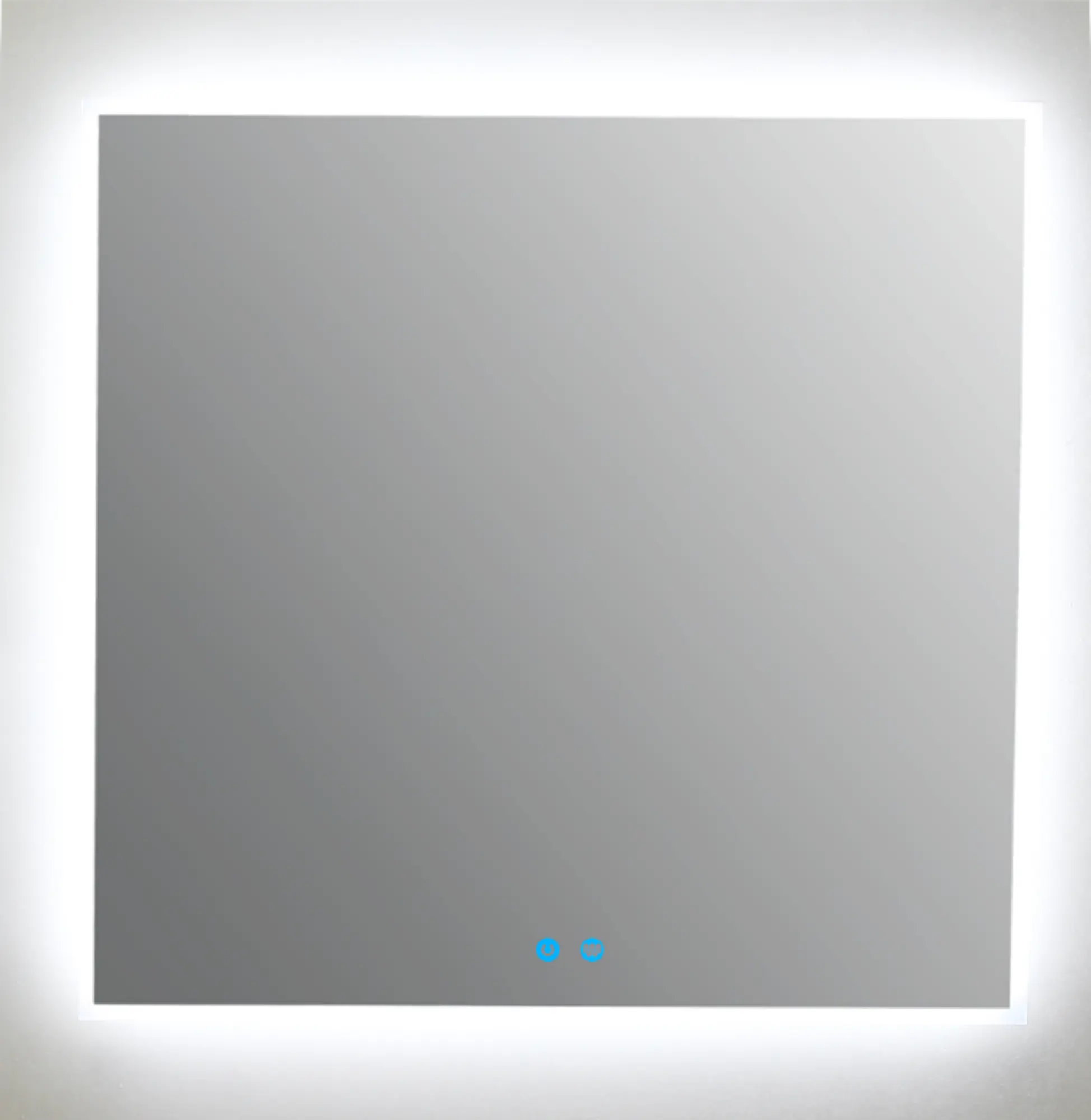 Espejo de baño con luz led armagedon antivaho 80x cm