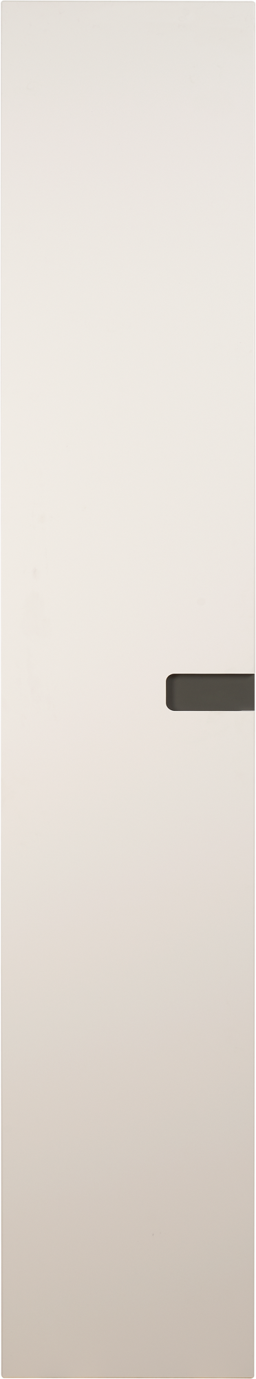 Puerta abatible de armario nepal blanco y gris 60x200x1,9cm