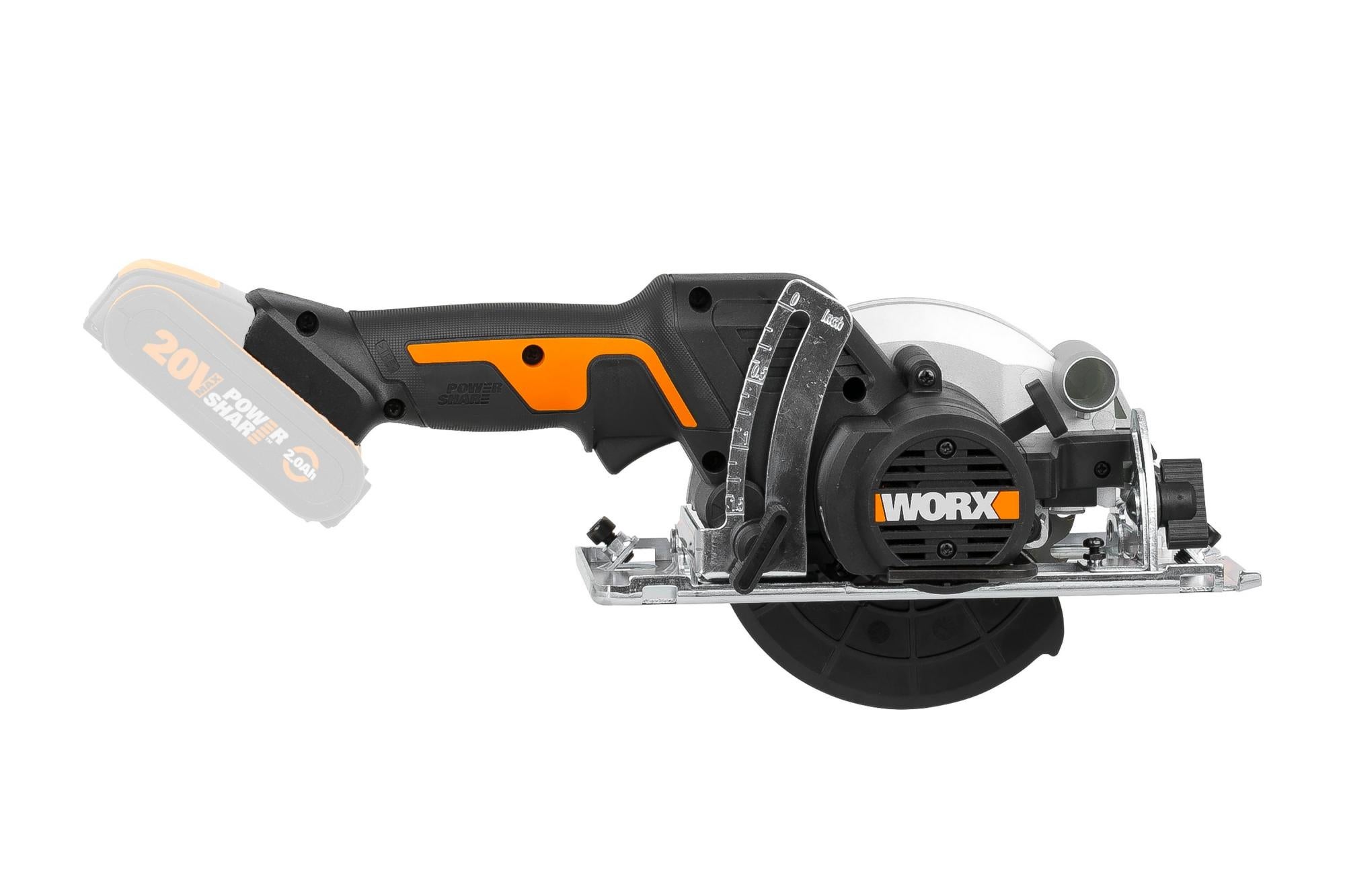 2 x TopsTools CS11560T Lames de scie HSS 115 mm 60T Alésage 9,5 mm Compatible avec Worx WorxSaw