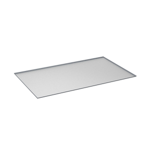 Plancha antihumedad para mueble de cocina fabricada en aluminio de 86.8x1  cm