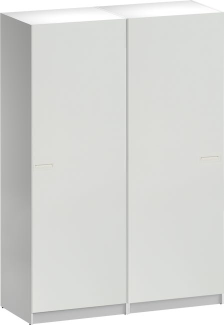 azafata Desnudarse Molesto Armario ropero puertas corredera Spaceo Home Tokyo blanco 240x120x60cm | Leroy  Merlin