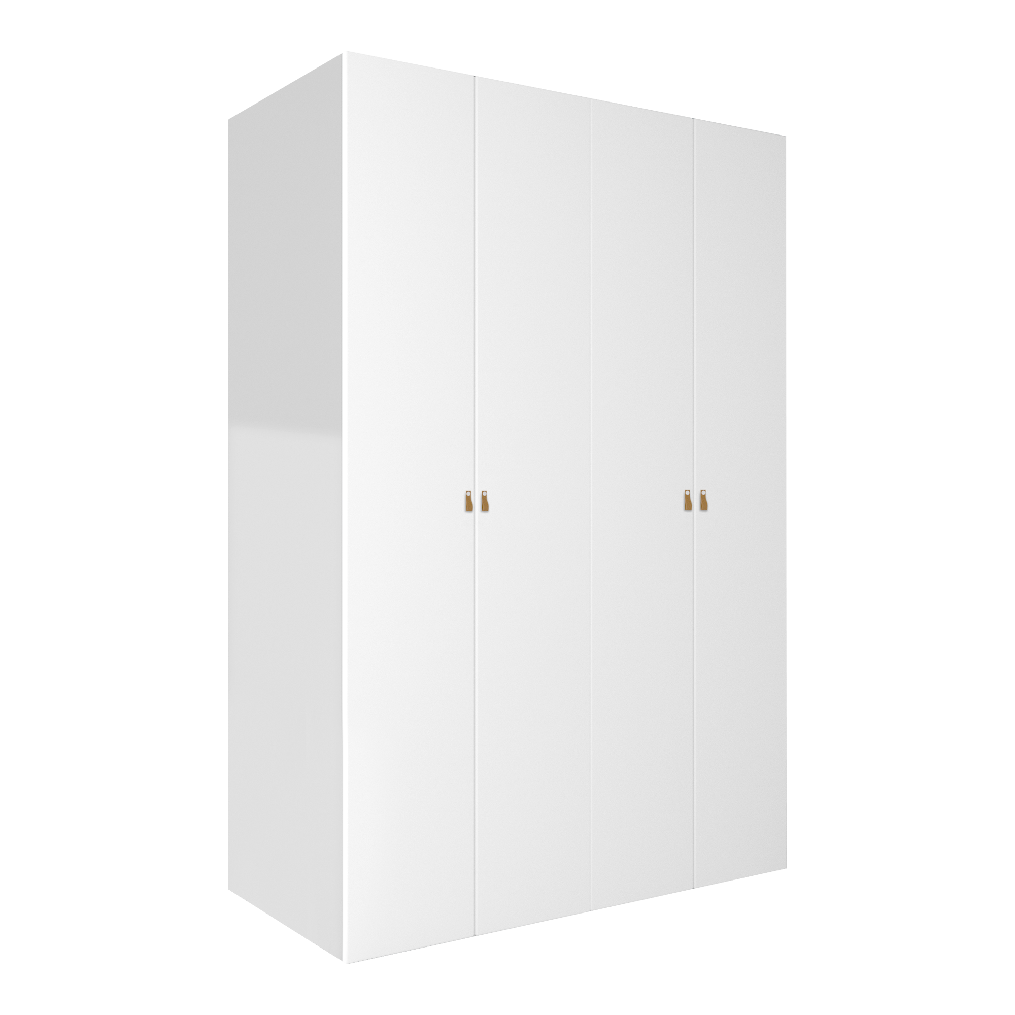 Armario Spaceo Home modelo Lucerna abatible blanco 120 x 240 x 60 cm