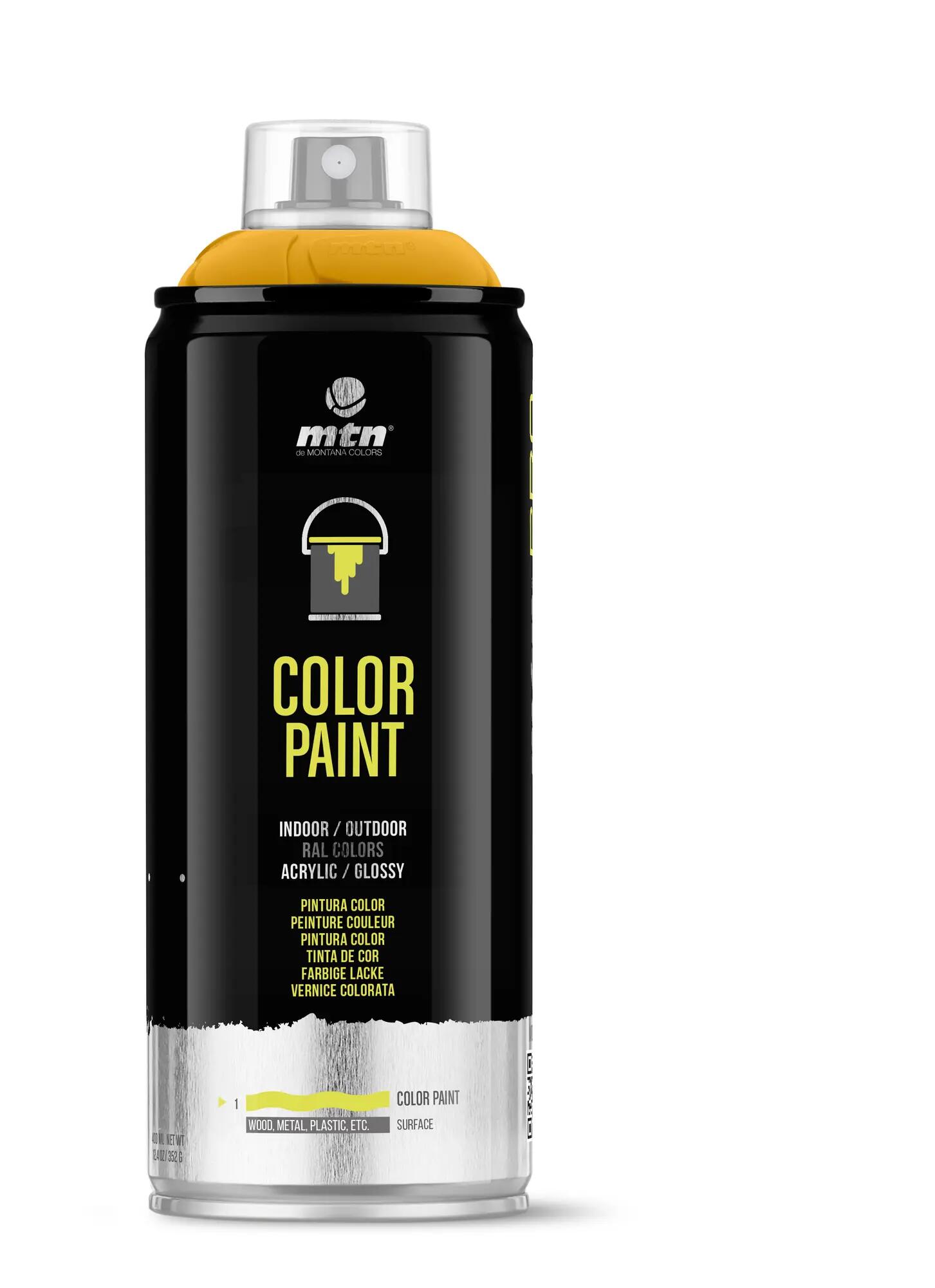 Spray pintura montana pro ral-1021 amarillo colza 400ml