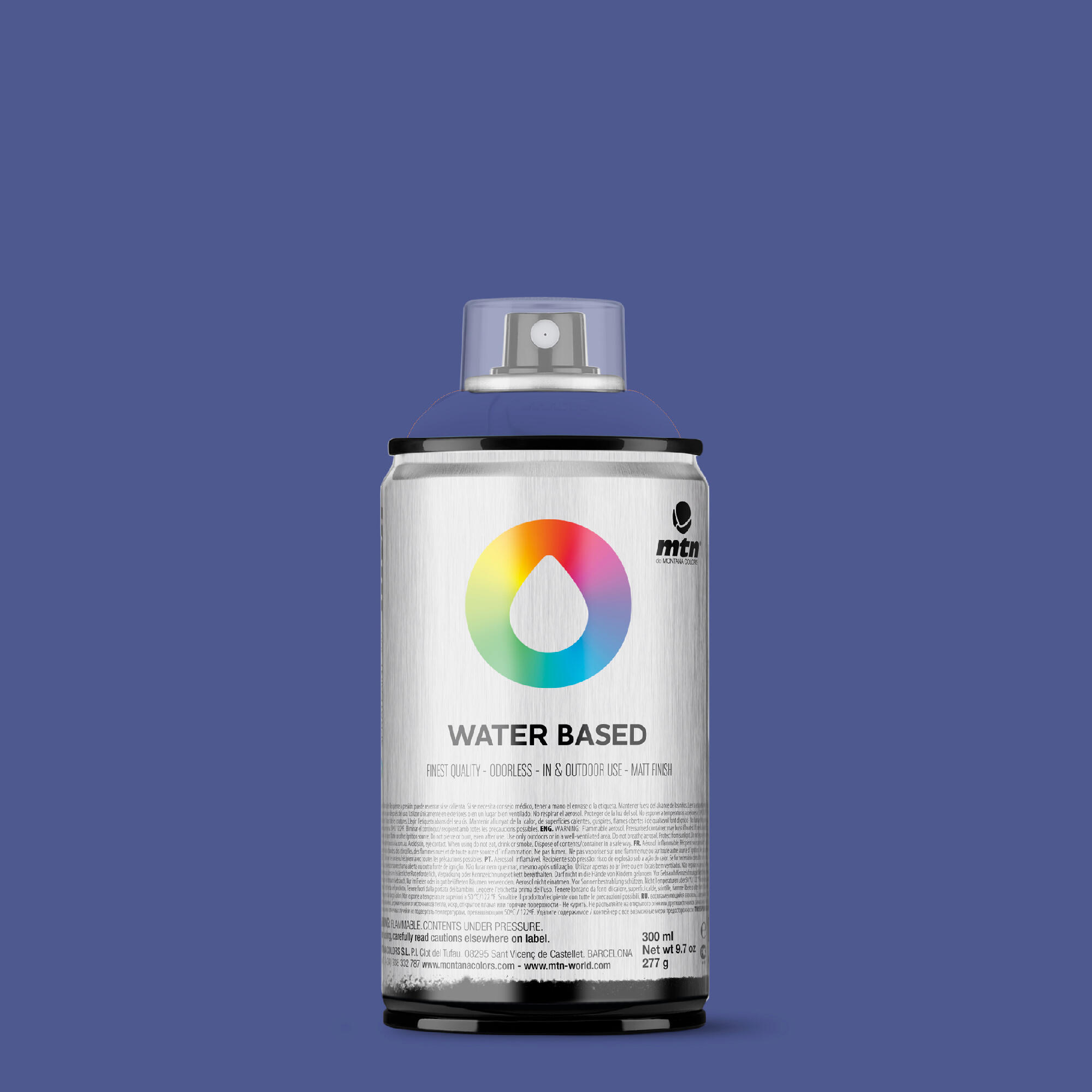 Spray pintura montana wb 300 dioxazine purple 300ml