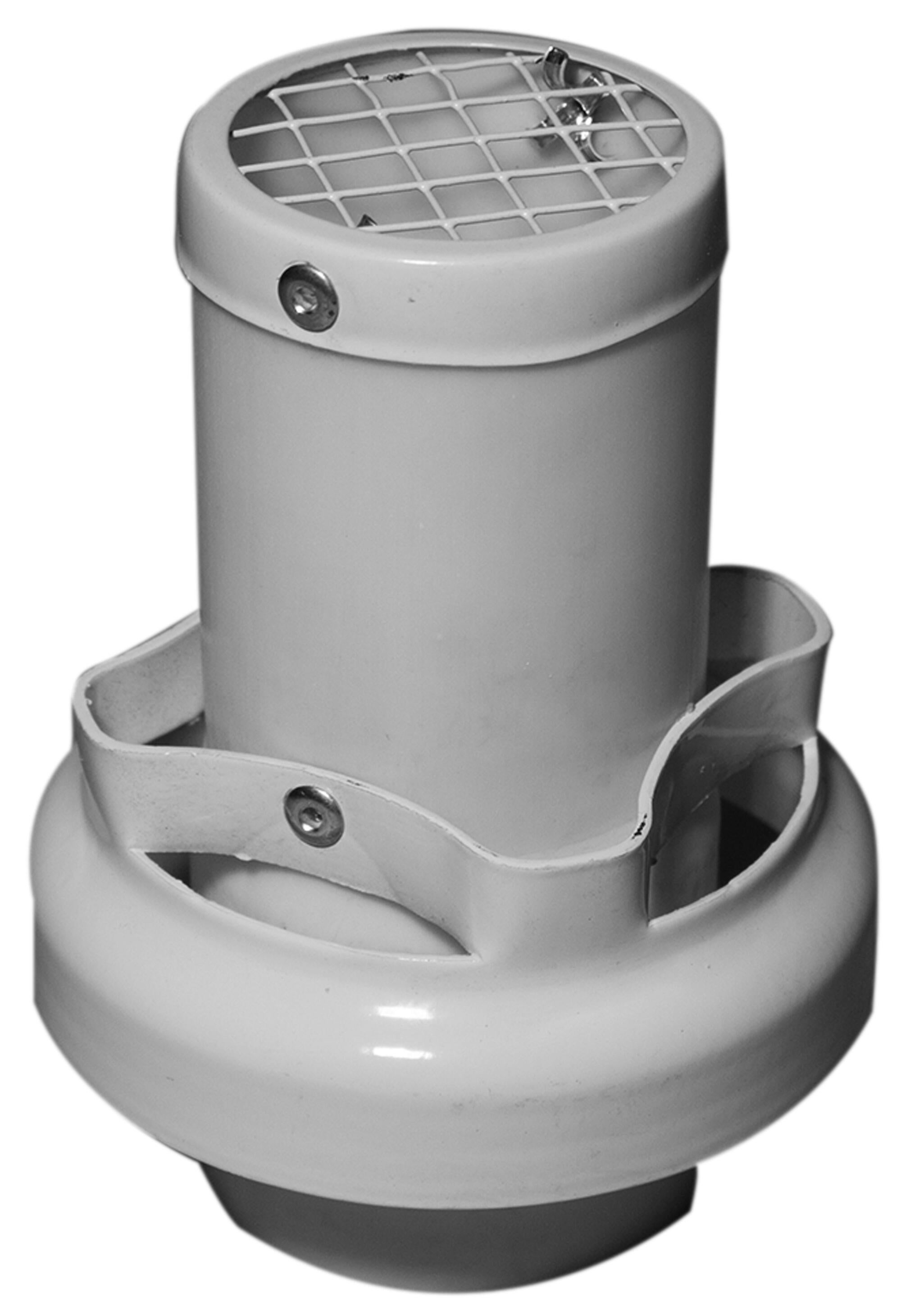 Deflector coaxial de aluminio salida horizontal 60/100 estanca