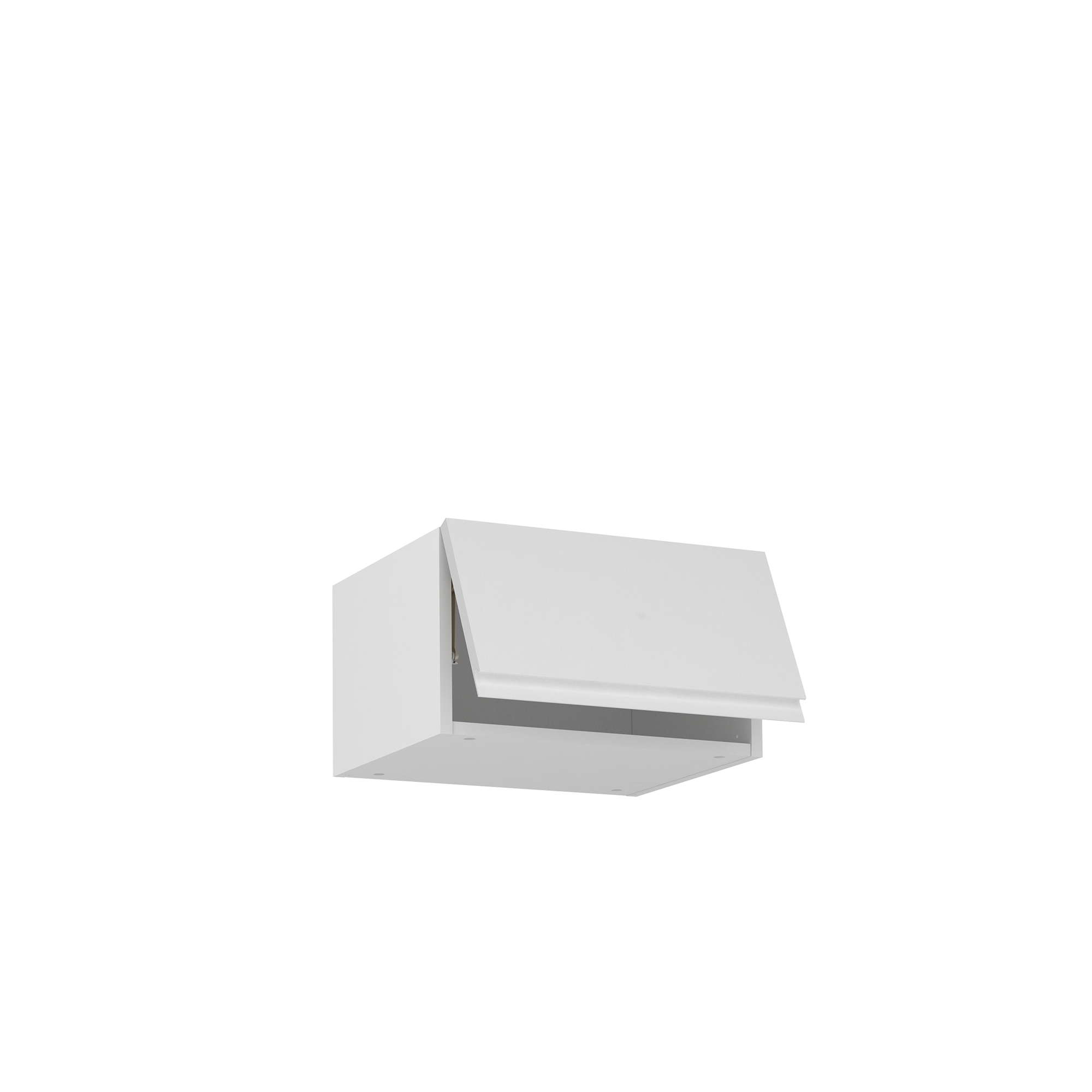 Mueble alto delinia id tokyo blanco brillo 38,4x80 cm 1pta abatible amortiguado