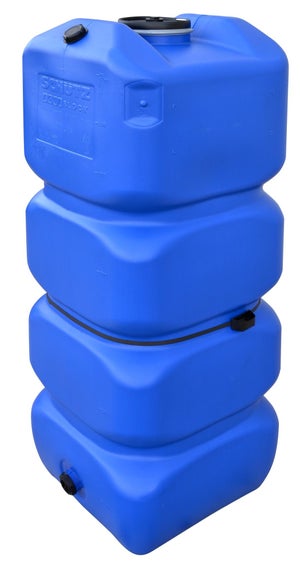 Deposito modular base circular para agua potable de 1000 Litros