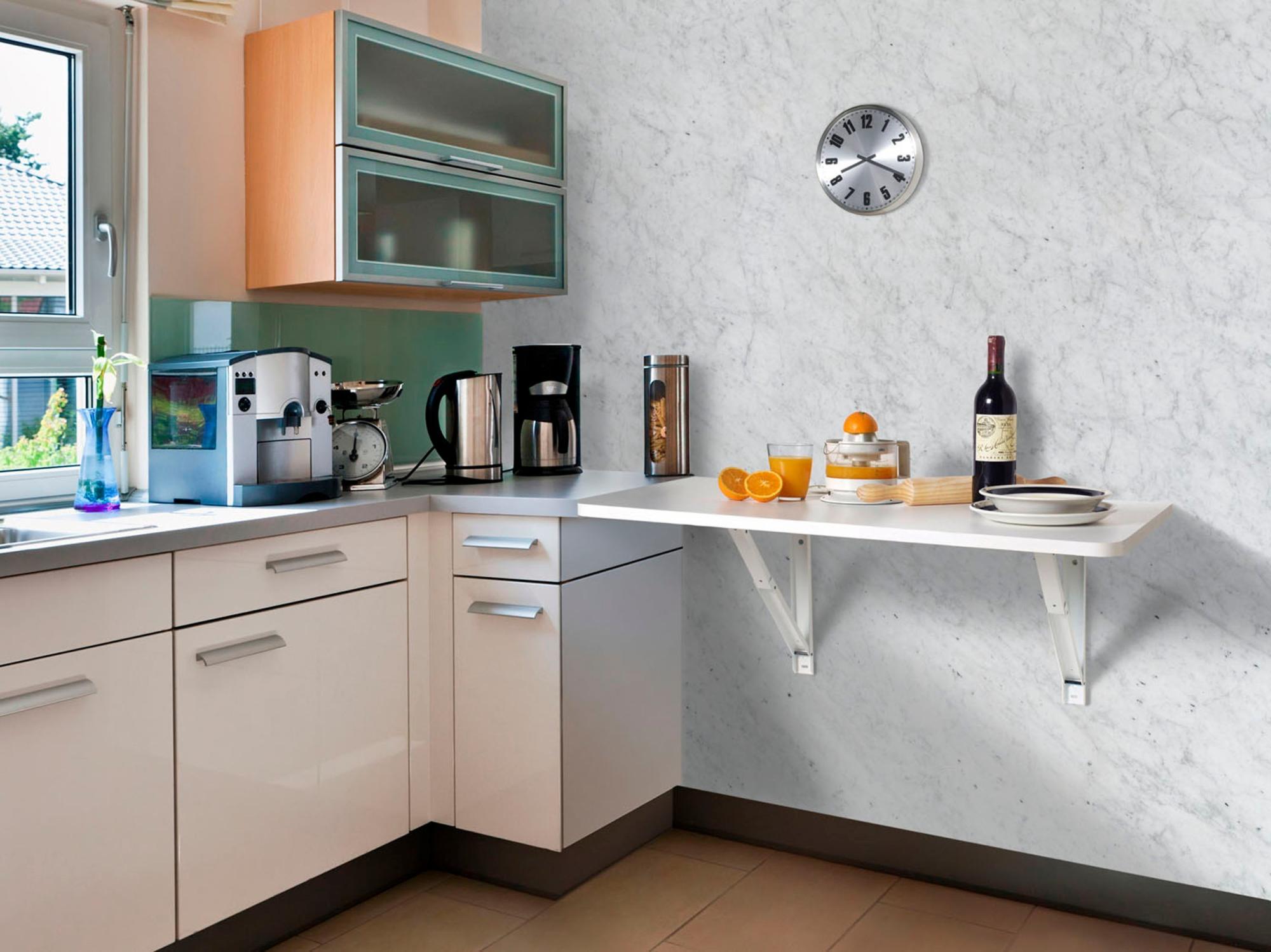 Escuadra abatible PRO Blanco Epoxi Alt. 30 x An. 40 cm | Merlin