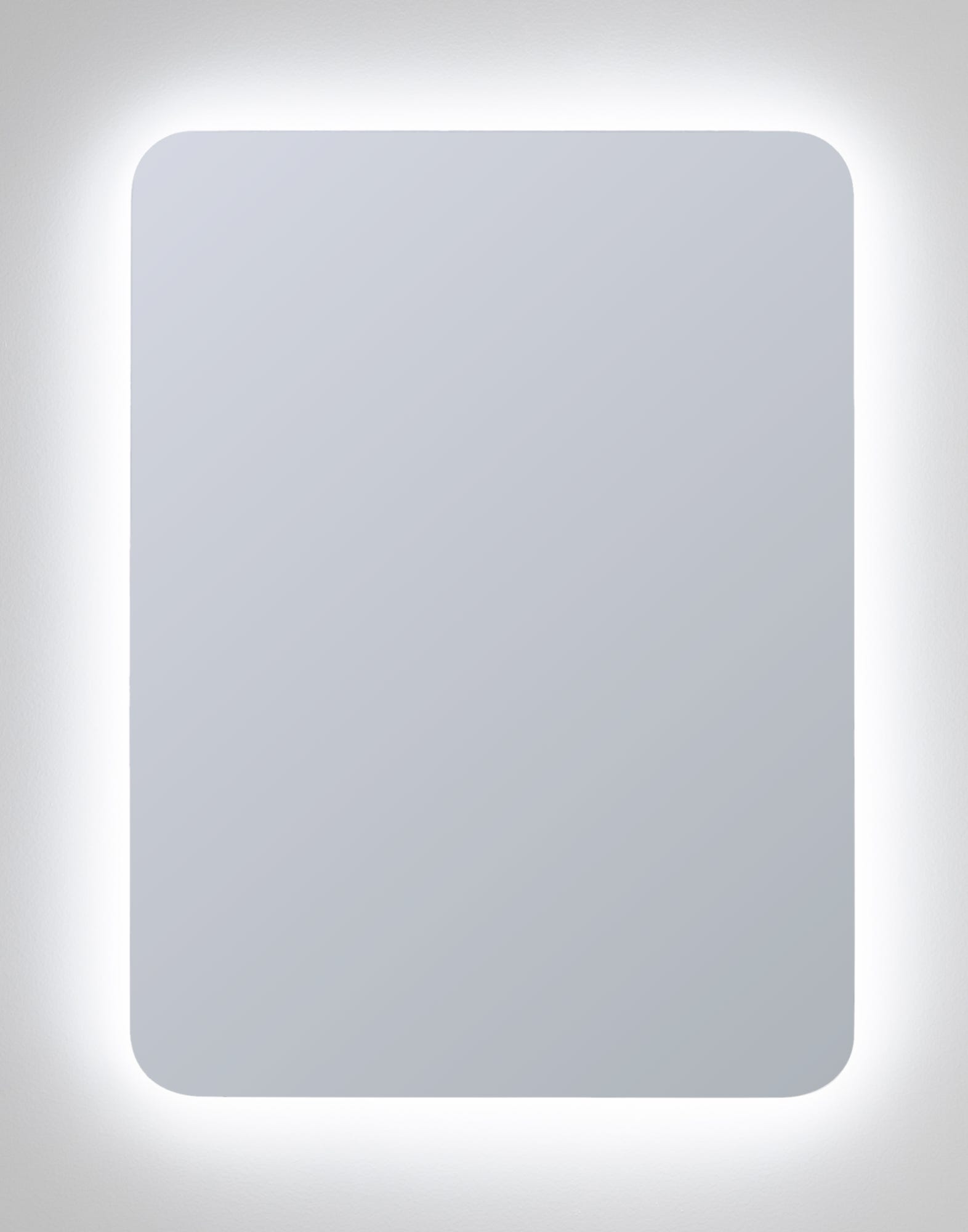 Espejo de baño con luz LED Elin , antivaho 70x60 cm | Leroy Merlin