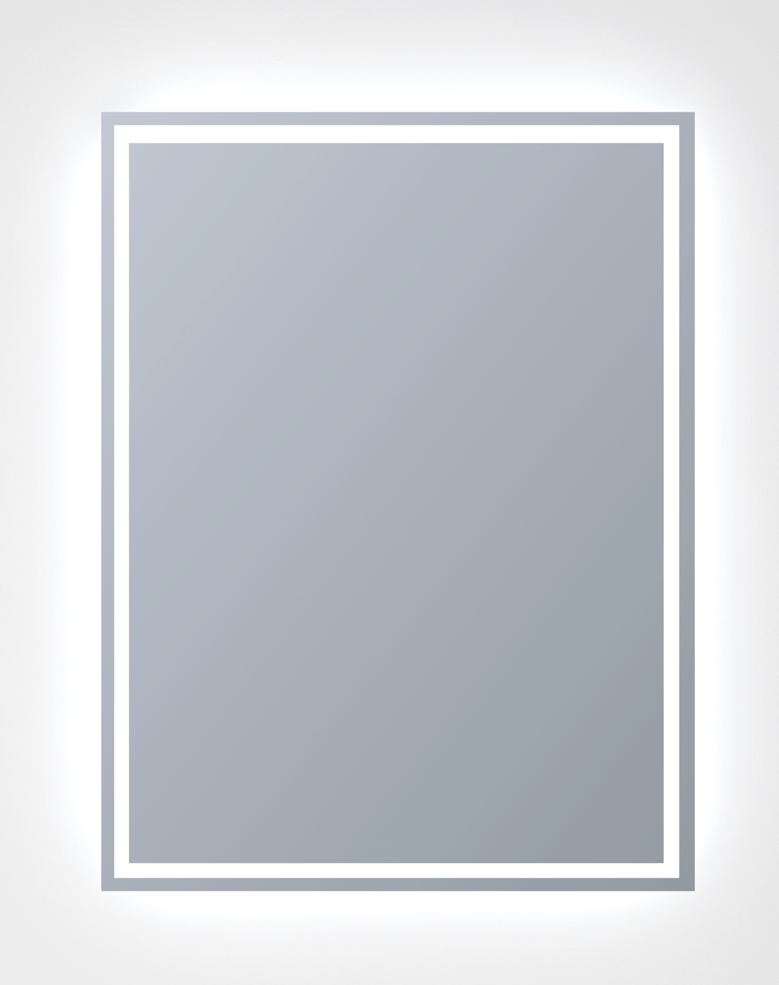 Espejo de baño con luz led gunar antivaho 80x40 cm de la marca COLORBAN