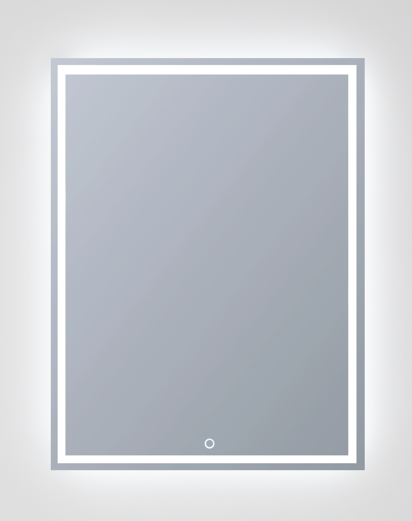 Espejo de baño con luz led gunar antivaho 80x70 cm de la marca COLORBAN