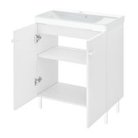 Lavabo Easy blanco 71.4x15.5x42.4 cm | Leroy Merlin