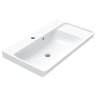 Lavabo Easy blanco 71.4x15.5x42.4 cm | Leroy Merlin