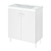 Lavabo Easy blanco 71.4x15.5x42.4 cm | Leroy Merlin