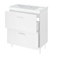 Lavabo Easy blanco 71.4x15.5x42.4 cm | Leroy Merlin