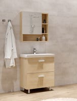 Lavabo Easy blanco 71.4x15.5x42.4 cm | Leroy Merlin