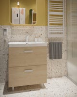 Lavabo Easy blanco 71.4x15.5x42.4 cm | Leroy Merlin