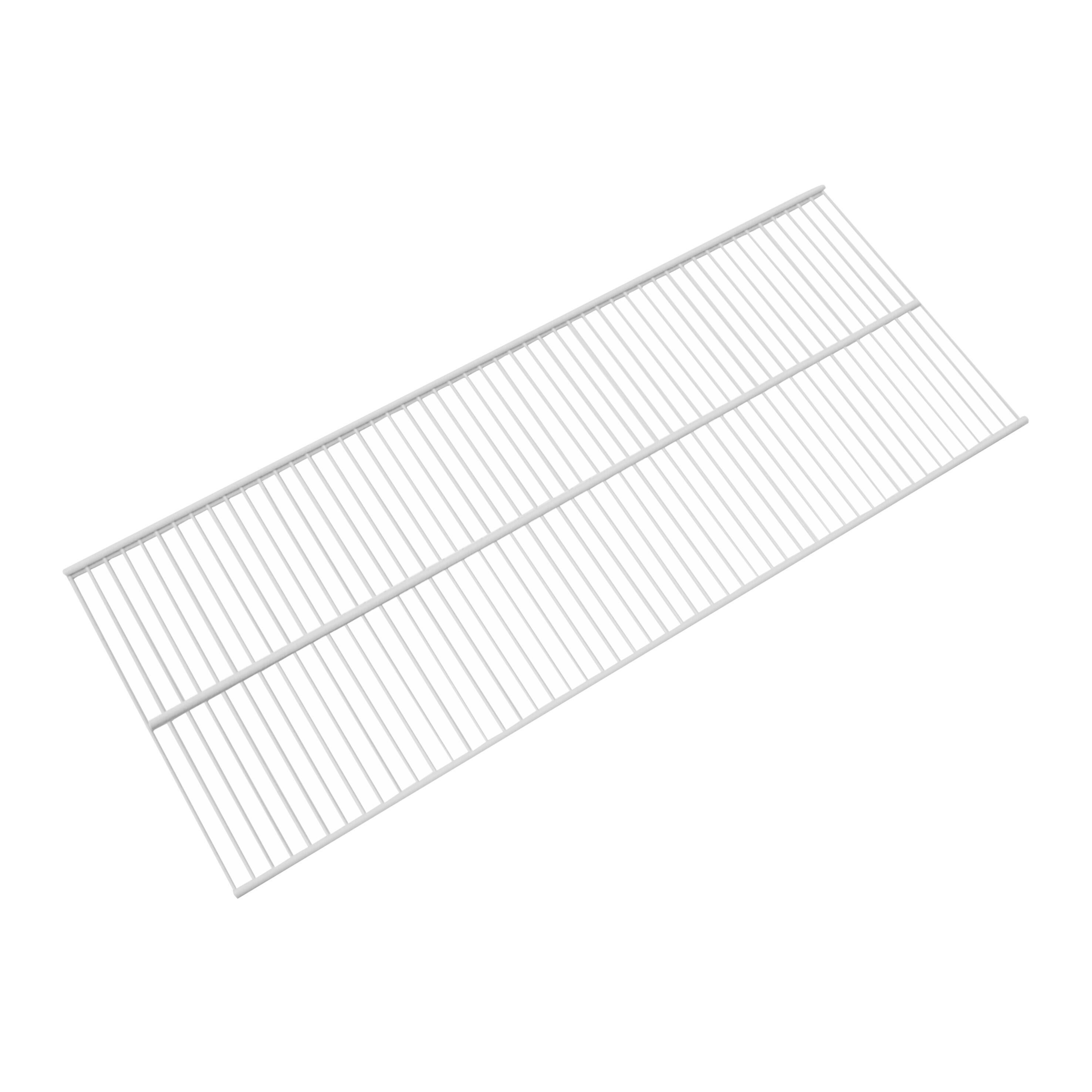Balda recta para sistema de estantes de acero blanco de 30x80x30cm de la marca SPACEO