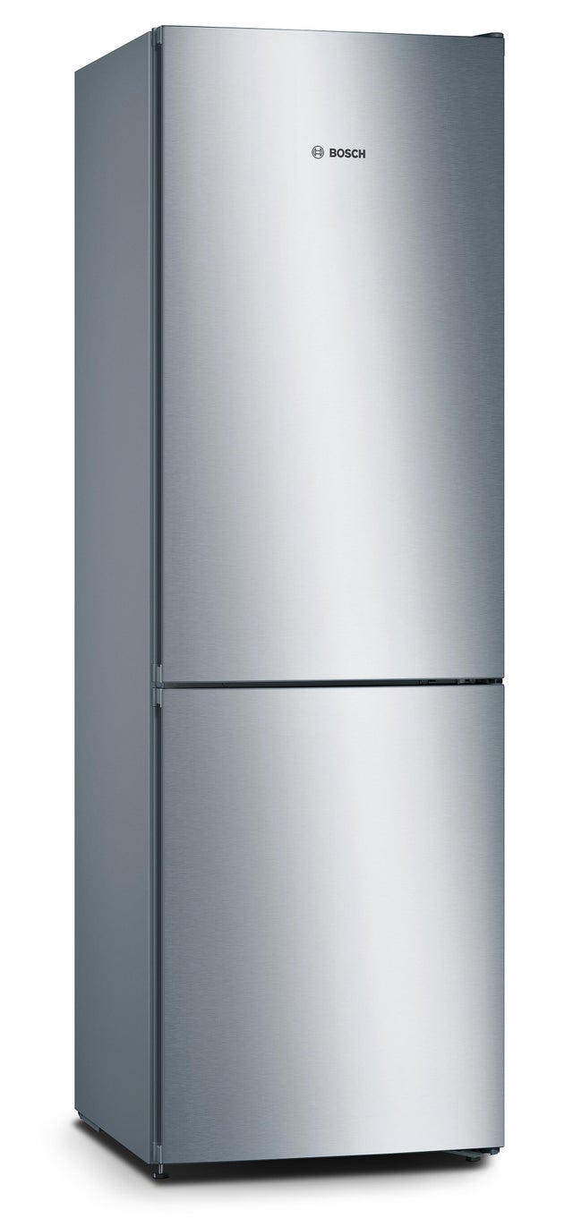 MIDEA Frigorífico Combi No Frost 60 cm ancho x 188 cm Inox - Nevera combi  libre instalación 224 L + 86 L Congelador - Refrigerador de bajo consumo  con
