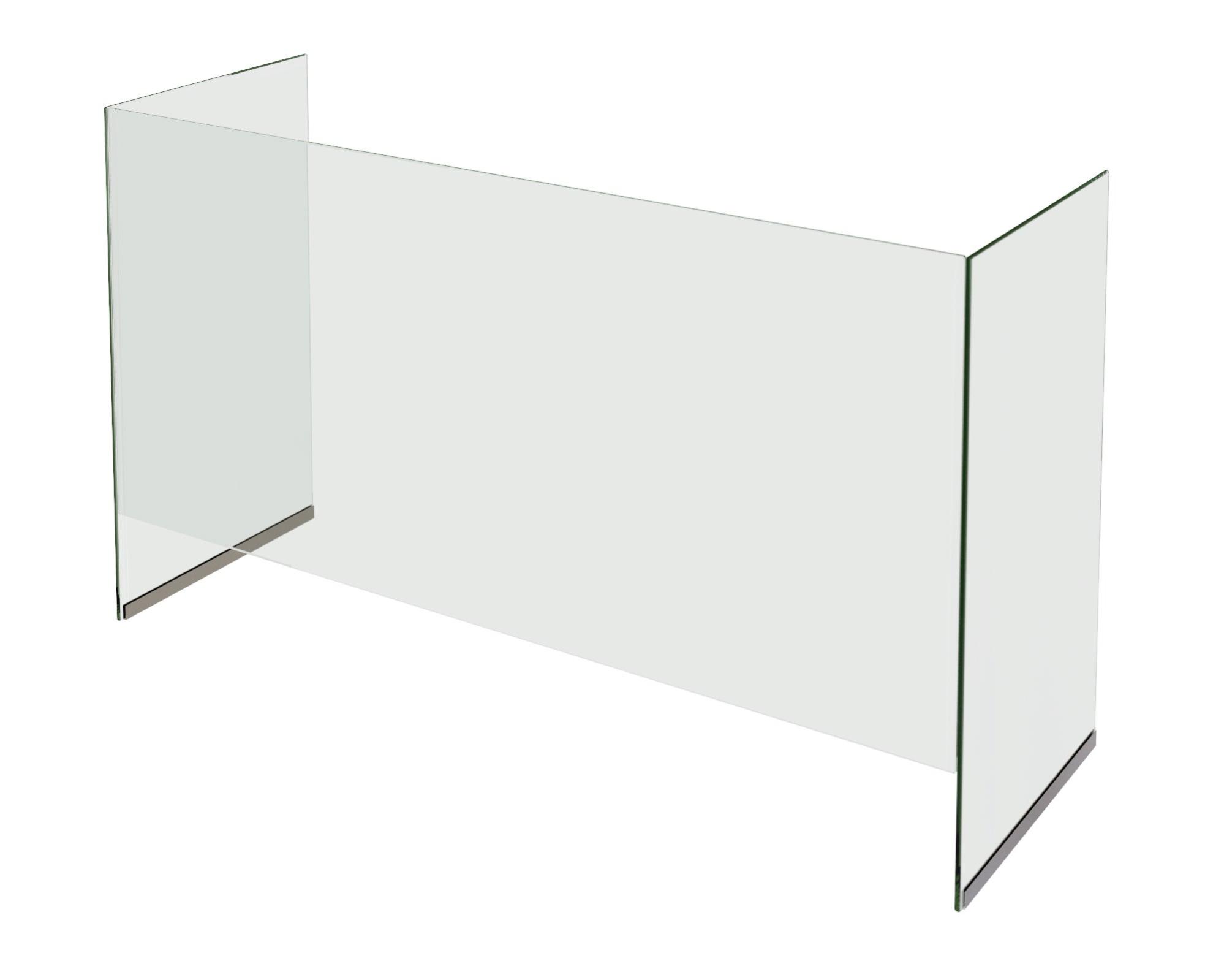 Mampara vidrio templado d 100x70 cm de la marca Sin marca