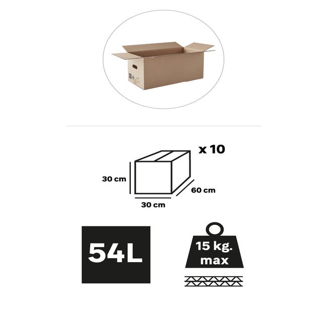 1 o 2 packs de cajas de ordenación de 7 litros cada una desde 23,99€