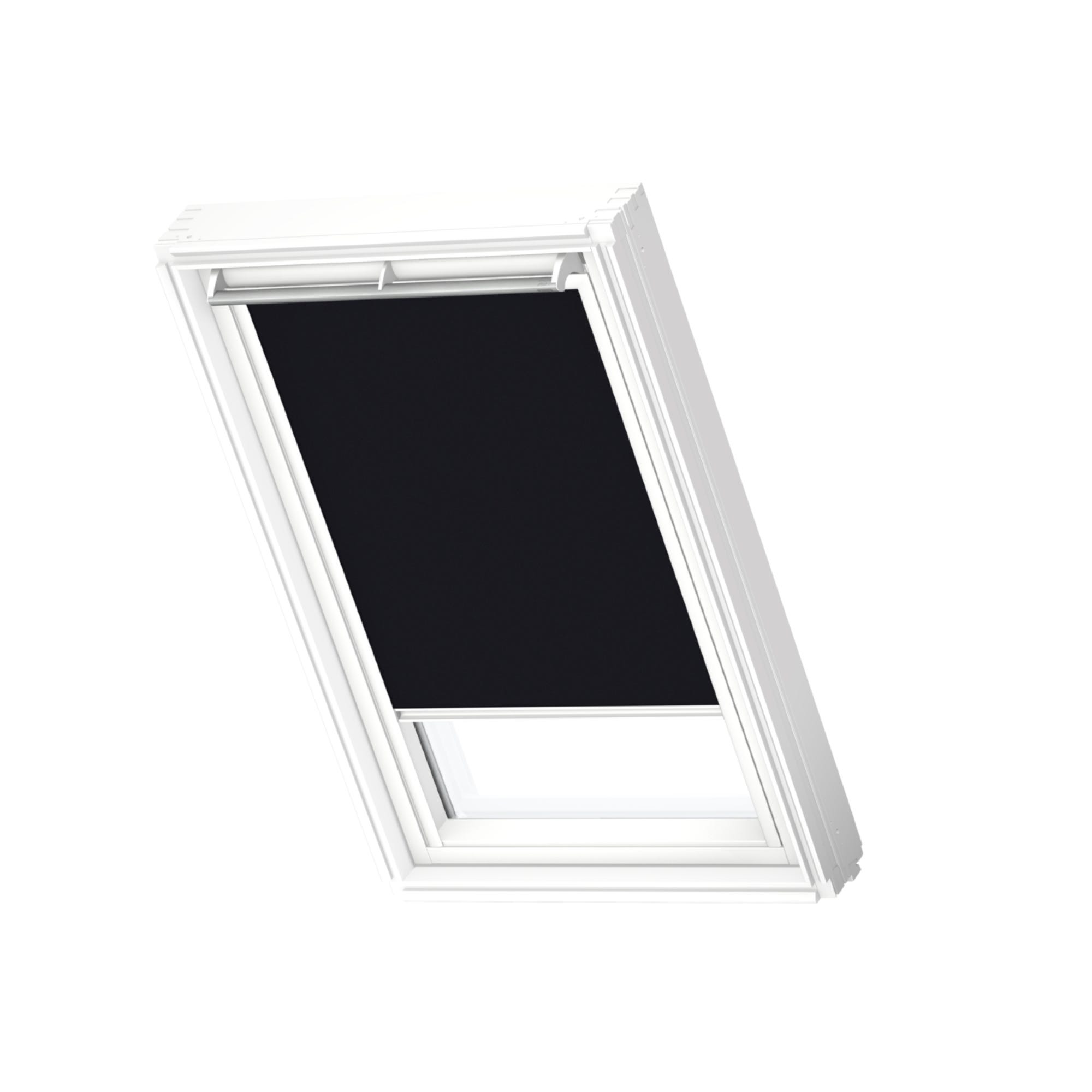 Cortina para ventana de techo negro 118x78 cm