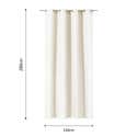 Cortina lazos Miami INSPIRE liso beige de 140x280cm | Leroy Merlin Cortina lazos Miami INSPIRE liso beige de 140x280cm | Leroy Merlin