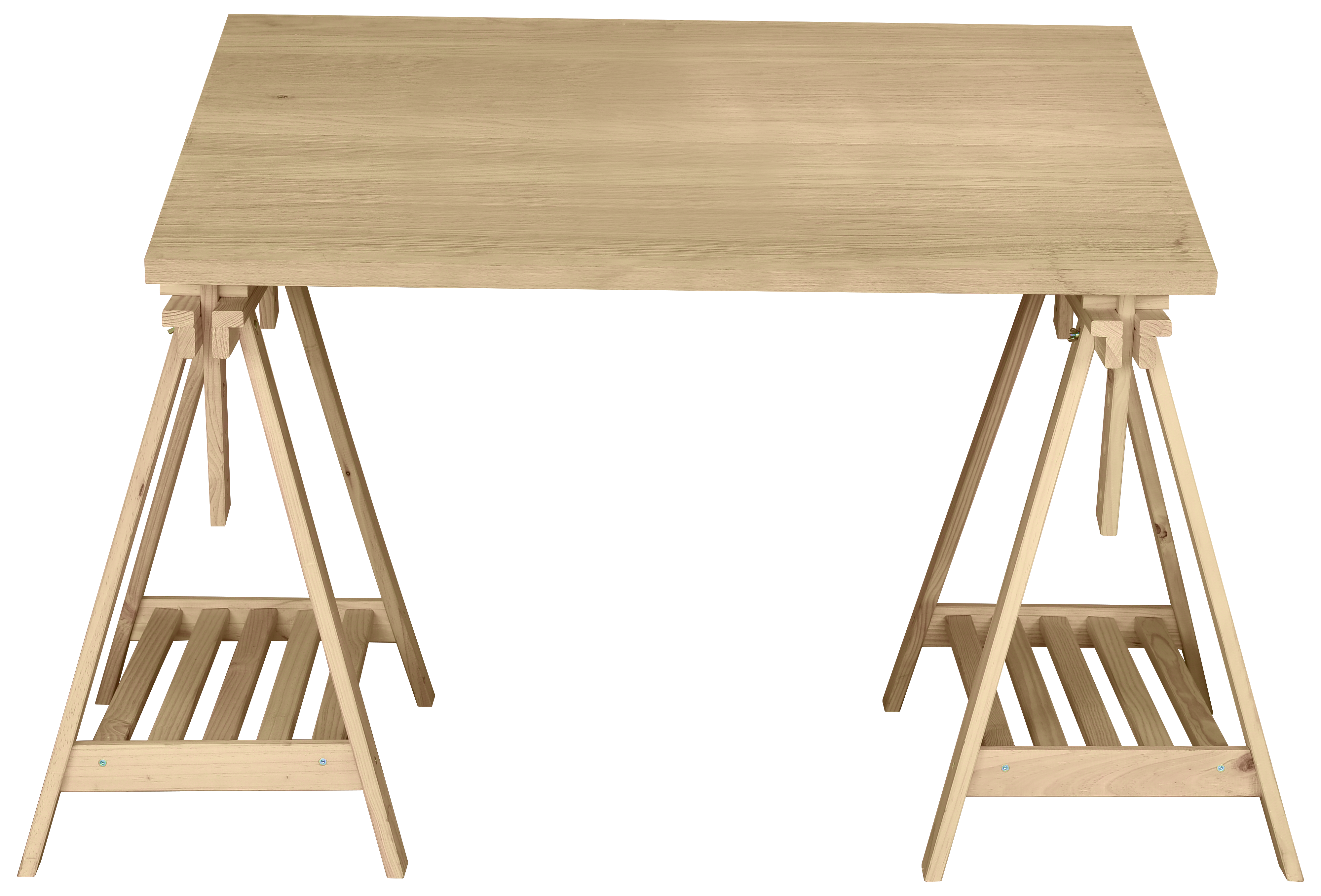 Mesa escritorio pino natural 120x80x73,1 cm