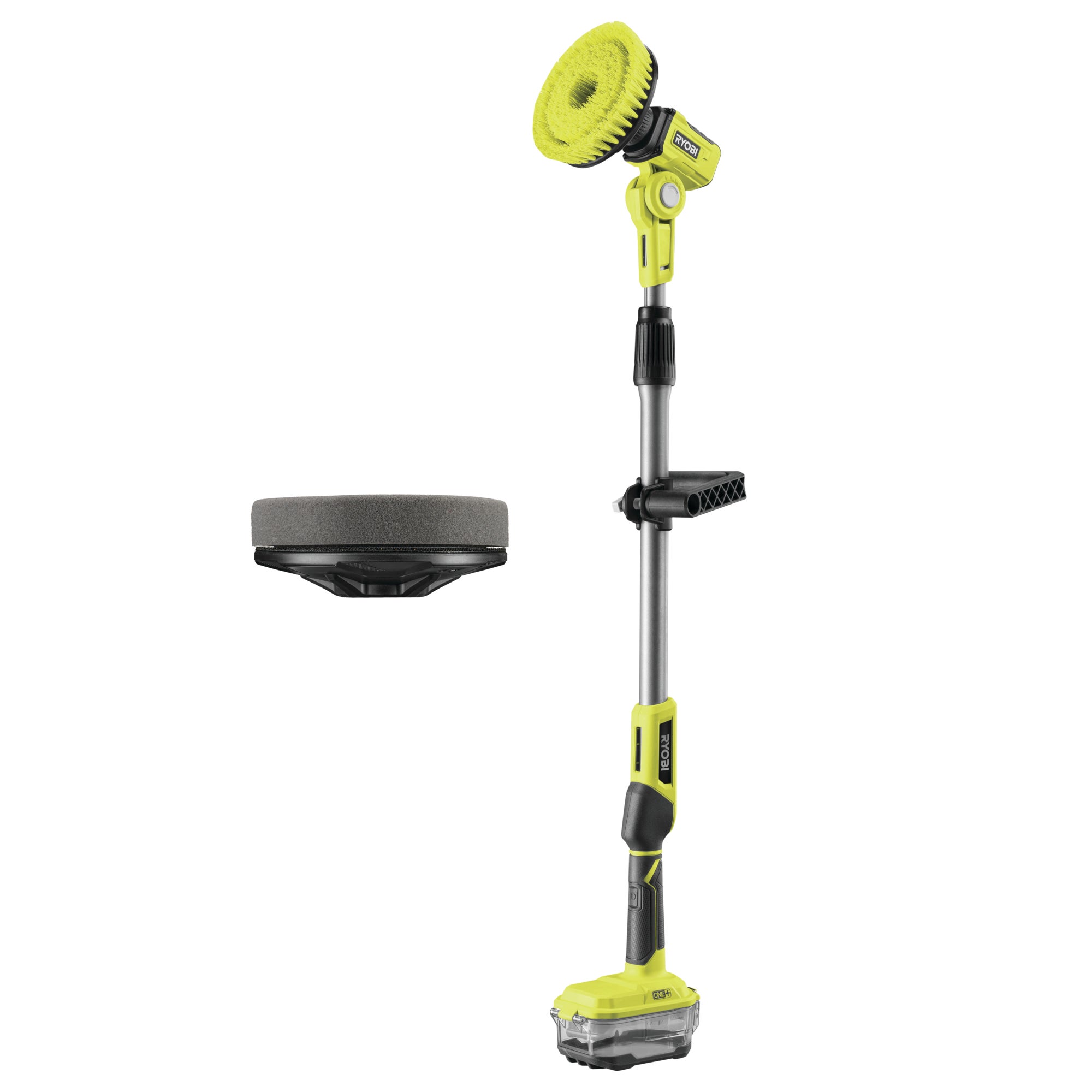 Cepillo rotativo telescópico para hidrolimpiadora ryobi 18v de aluminio de la marca Ryobi