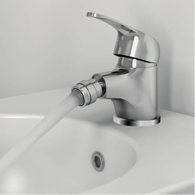 Grifo bid monomando SENSEA Natu cromado Leroy Merlin