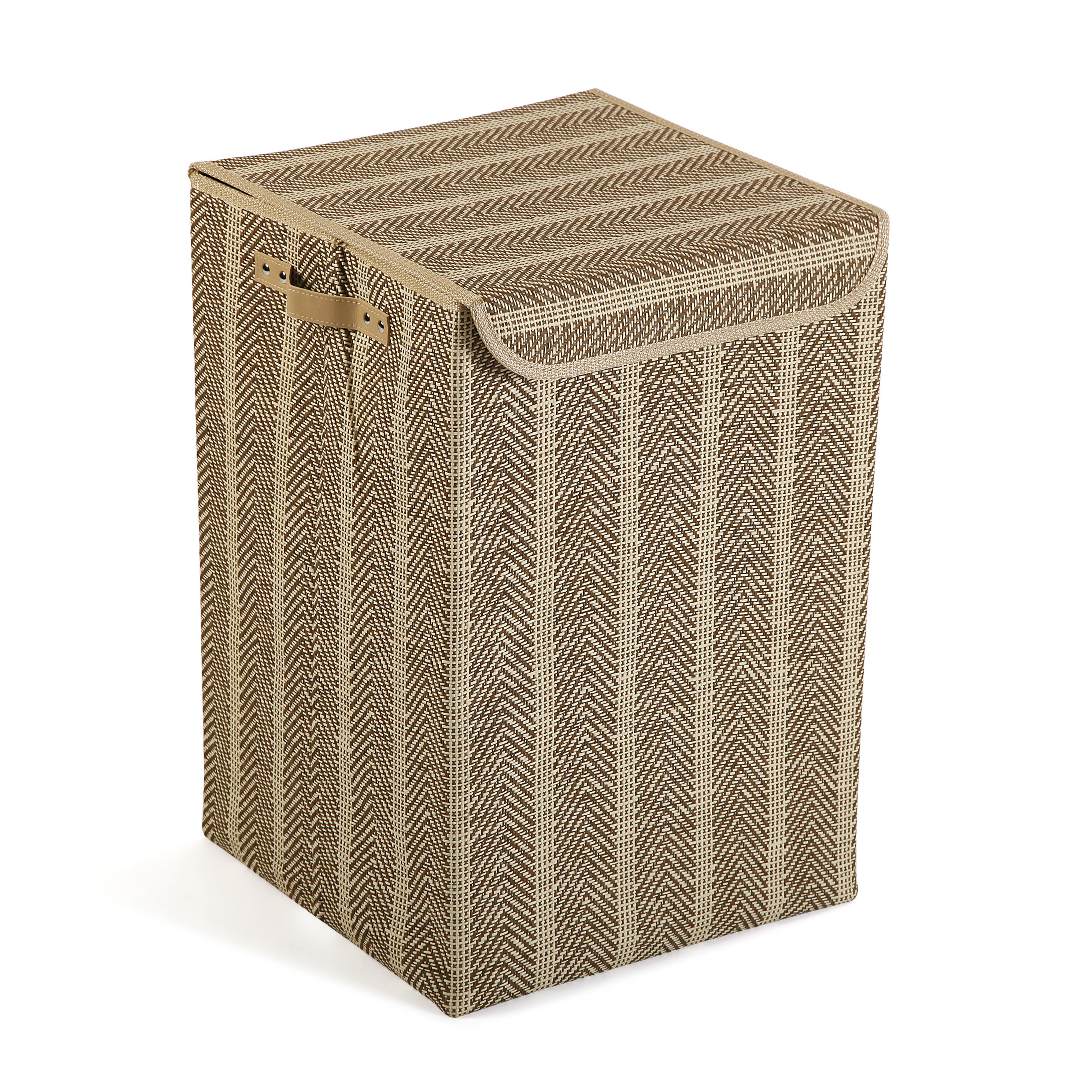 Cesto de ropa hervás beige de la marca VERSA