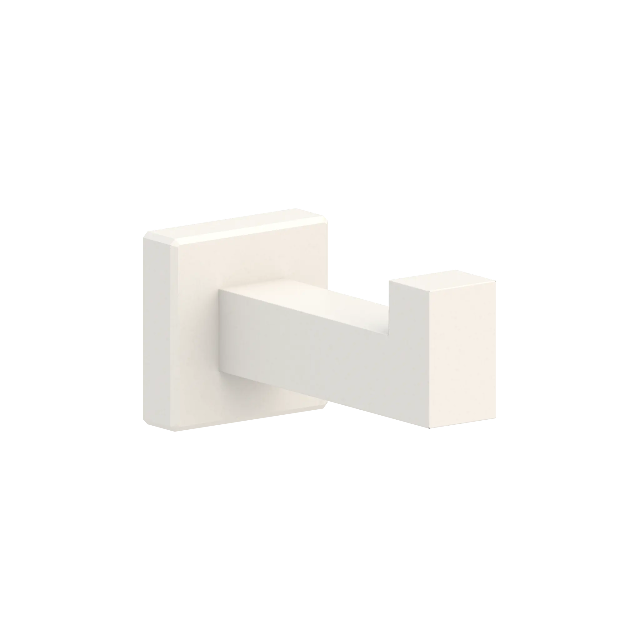 Percha blanco con colgadores 3.5x3.5x7 cm