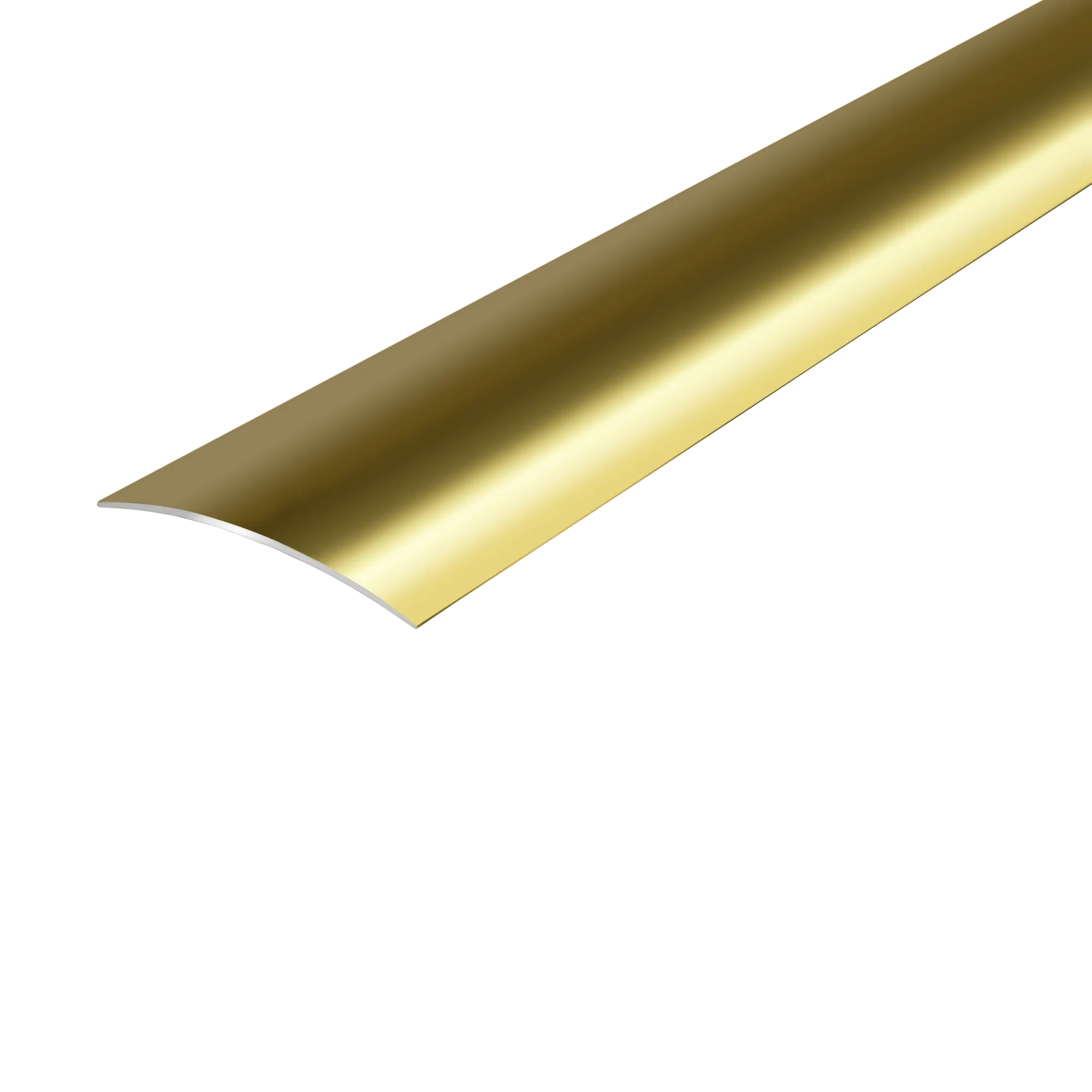 Perfil de umbral de aluminio oro 186 cm