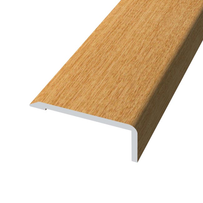 Perfil de acabado de aluminio beige 270 cm MOD040 | Leroy Merlin