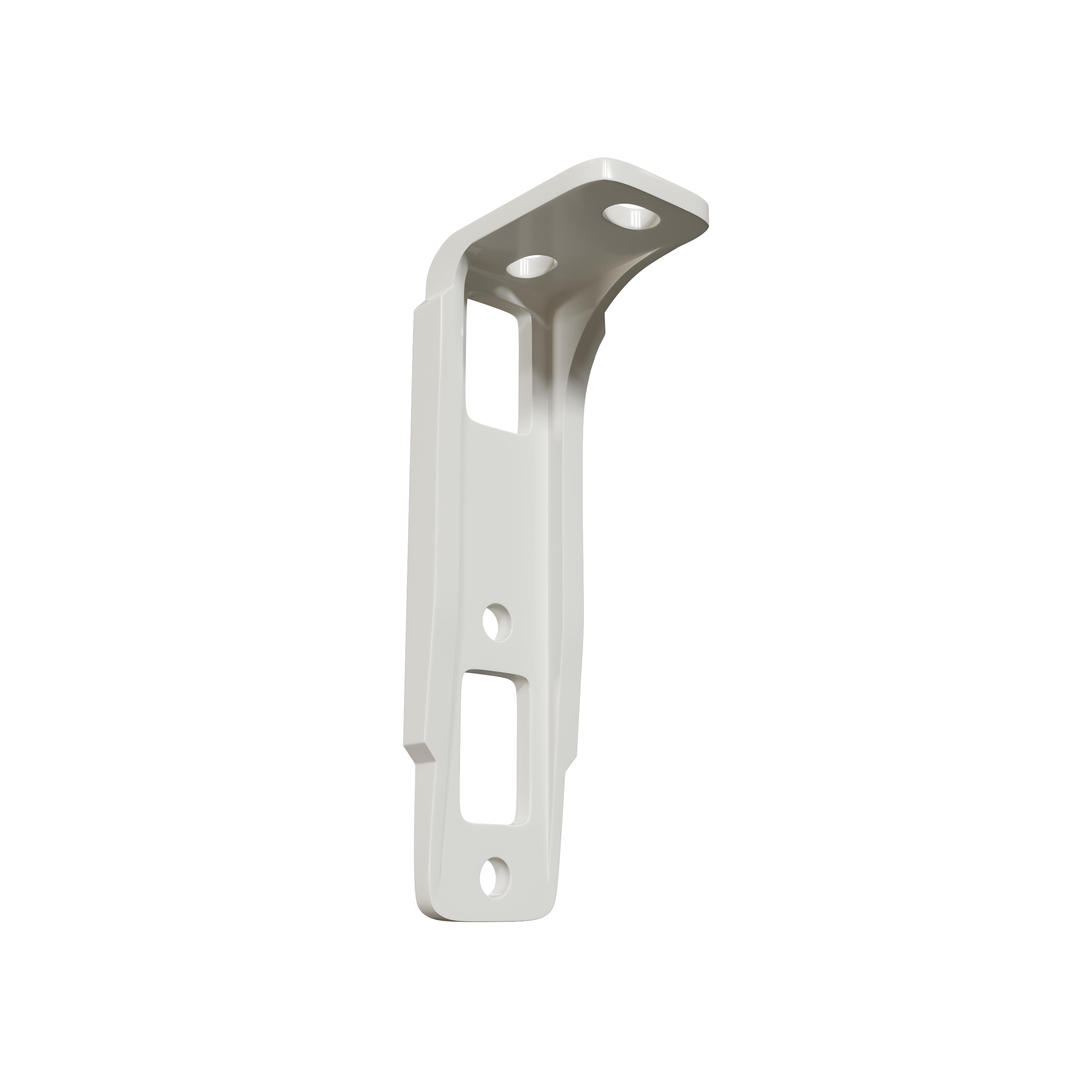 1 soporte de techo para toldo zefir en color blanco de la marca NATERIAL