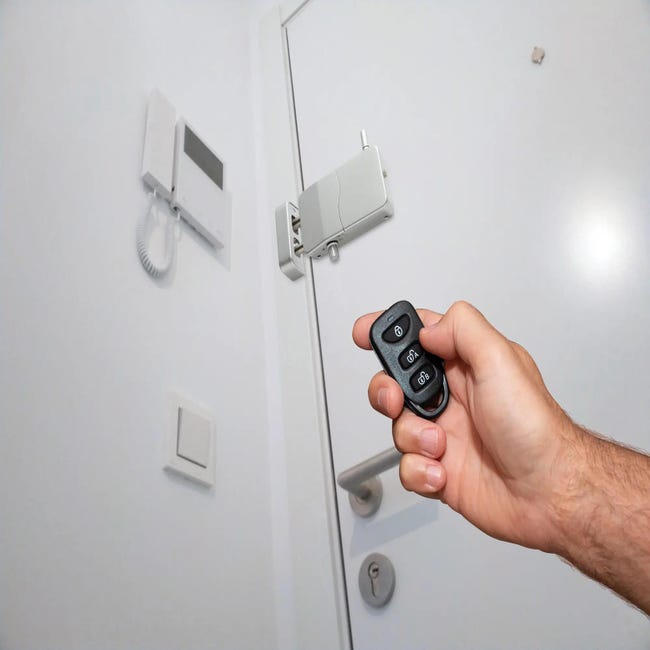 Cerradura electrónica invisible de seguridad int_LOCK RF - Cerraduras,  Bombines, Mirillas