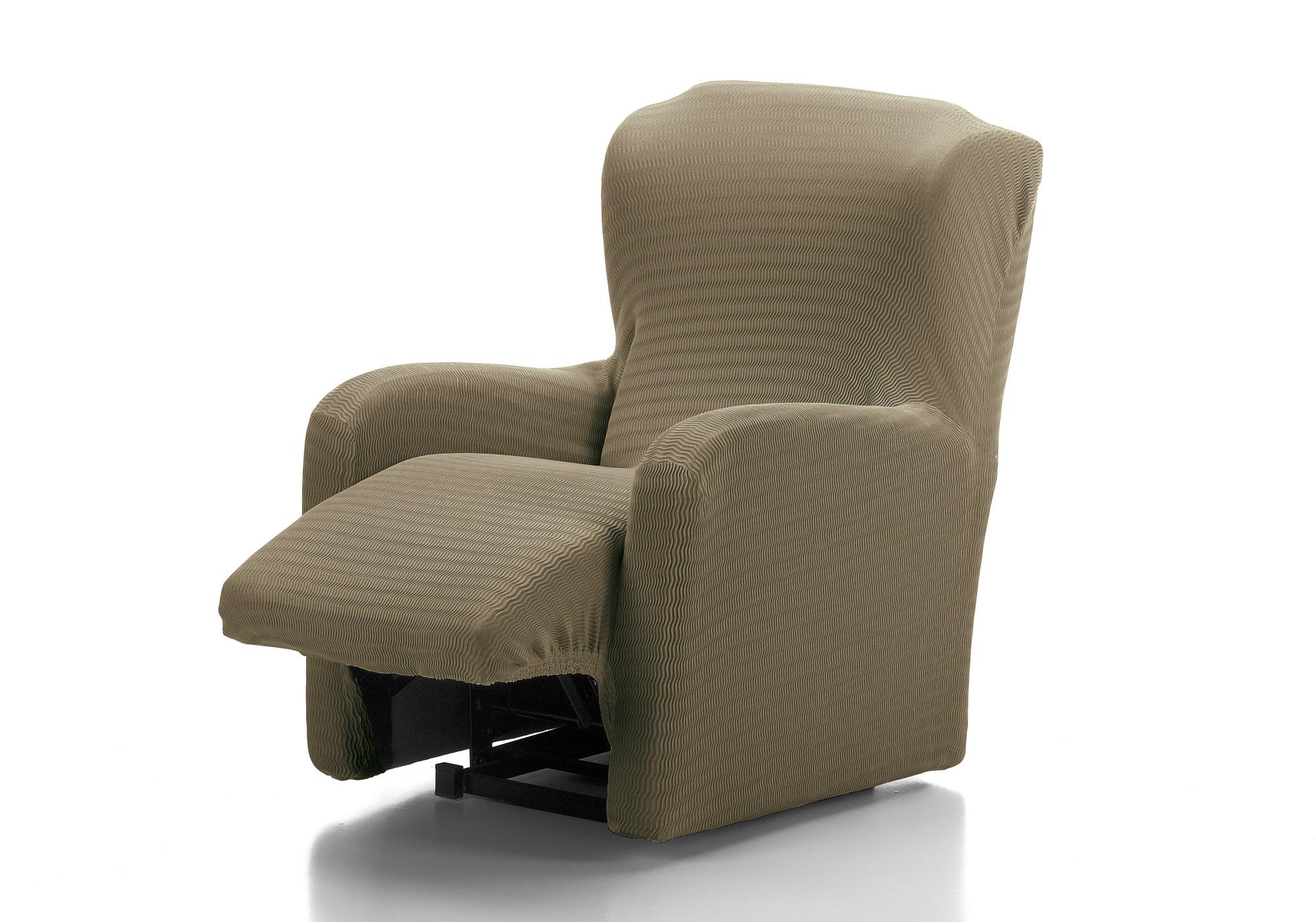 Funda elástica sillón relax playa vison 1 plaza patron de la marca Sin marca
