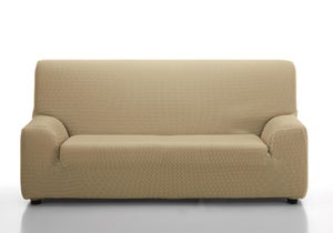 Funda de sofá de 2 plazas con 2 cojines separados, 2 fundas de respaldo, 5  piezas