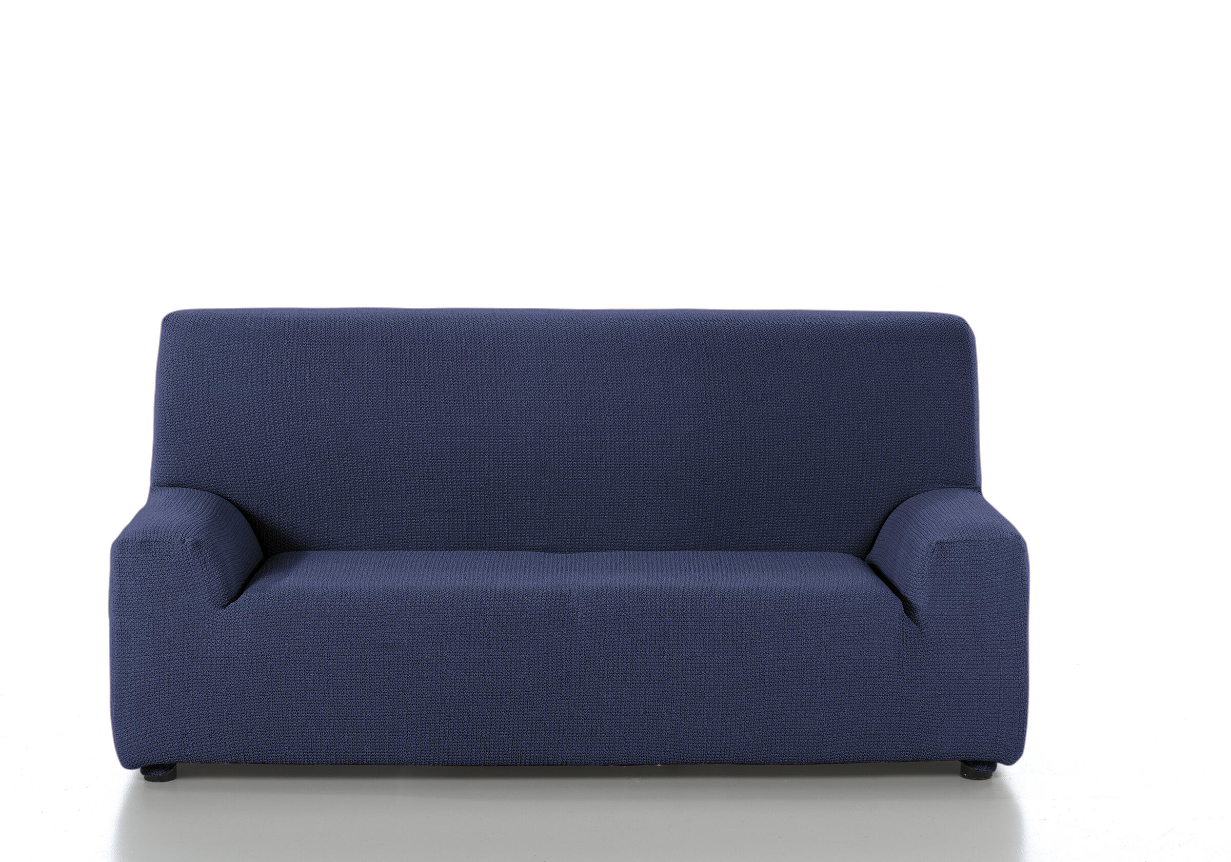 Funda elástica para sofá de 3 plazas, Modelo TUNEZ, Color Azul Eléctrico,  Medida de 180 a 94.5 in