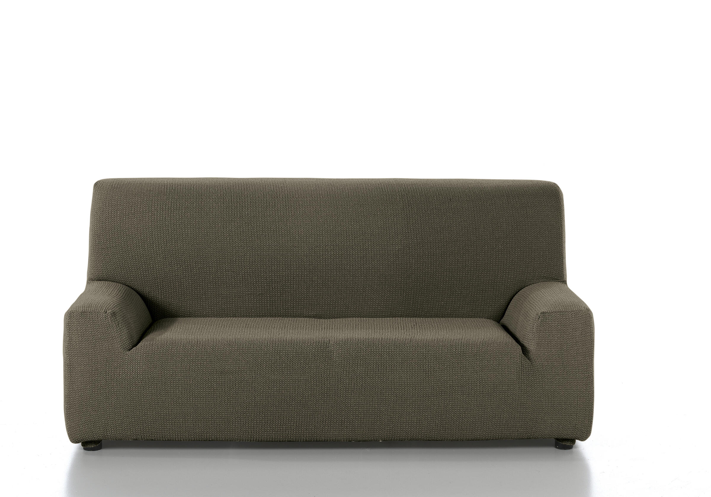 Funda sofá elástica Edir gris 4 plazas