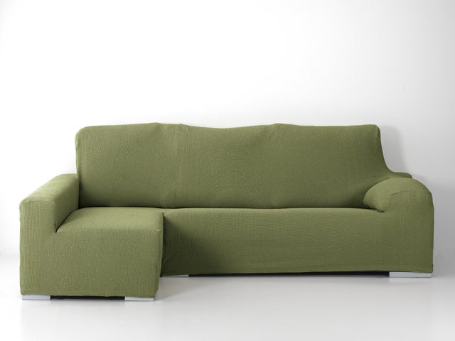 Protector cubre sofá chaiselongue derecho 290 verde BRISA